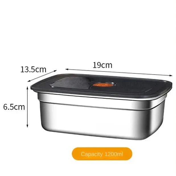 Lisslune | Lunvara – Leak-Proof Stainless Steel Lunchbox with Phone Holder – For Work or School
