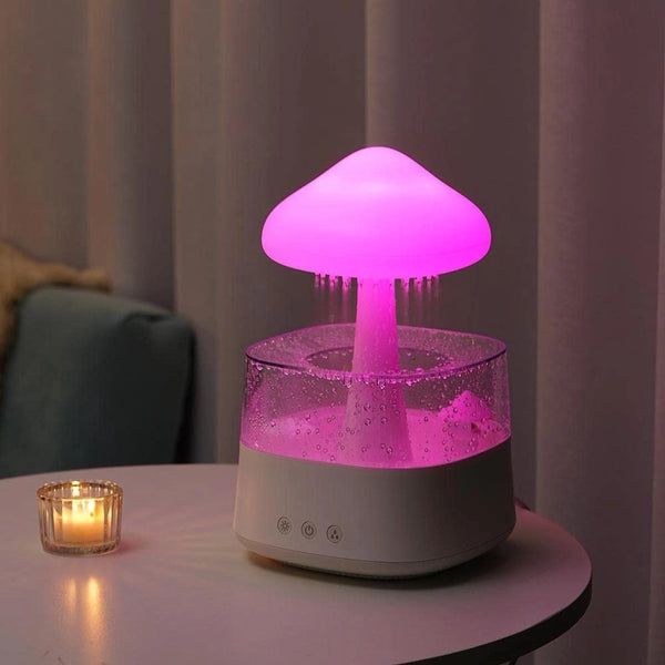 Lisslune | Mushroom Cloud Rain Diffuser Relaxing Humidifier - Atumis