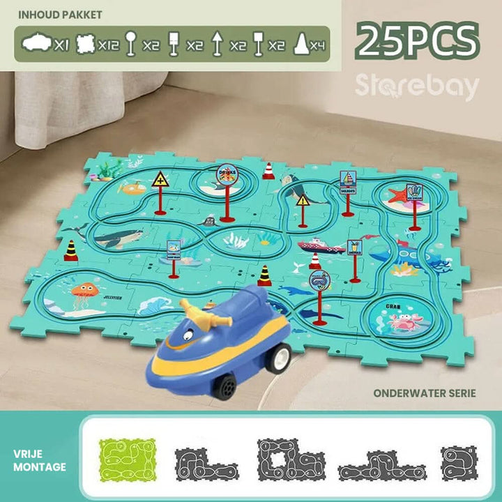 Lisslune | CreativeCraft Puzzle – Creative building and racing game for children