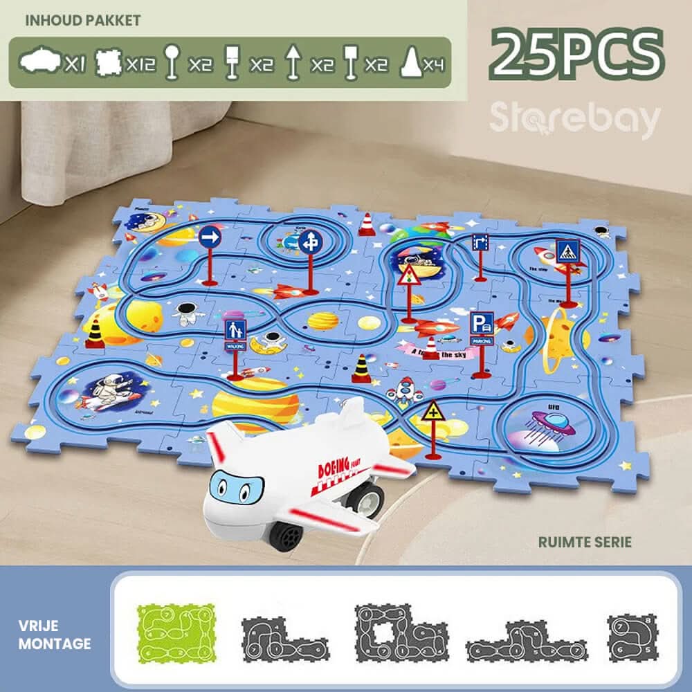 Lisslune | CreativeCraft Puzzle – Creative building and racing game for children