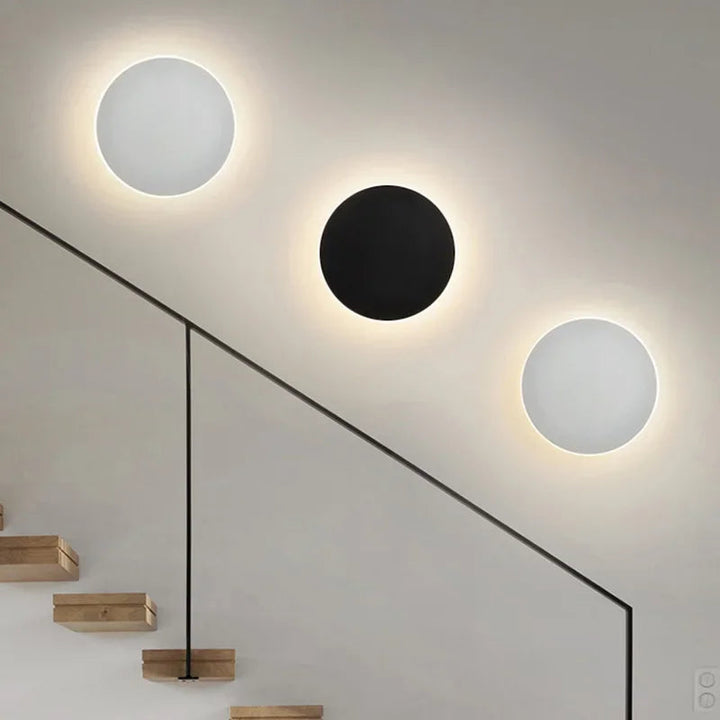 Lisslune | Lumeo LED Wall Lamp Round – Dimmable, 20/30 cm – Touch & Sensor Control