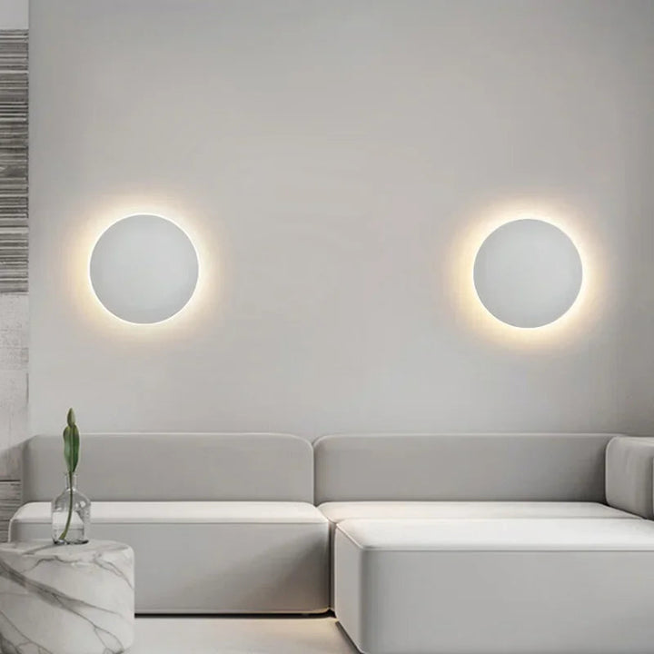 Lisslune | Lumeo LED Wall Lamp Round – Dimmable, 20/30 cm – Touch & Sensor Control