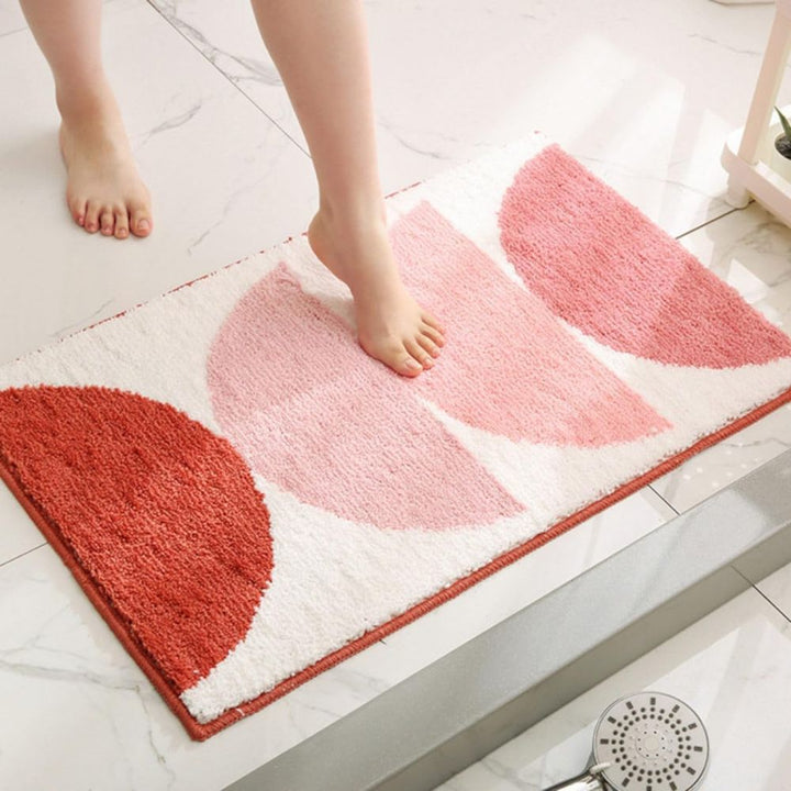 Lisslune | Rainbow Sunset Soft Bath Mat
