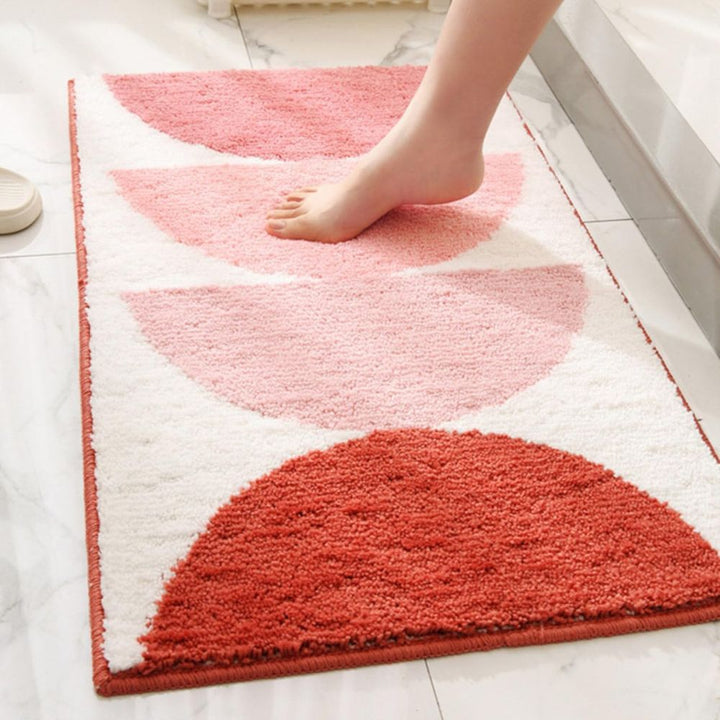 Lisslune | Rainbow Sunset Soft Bath Mat