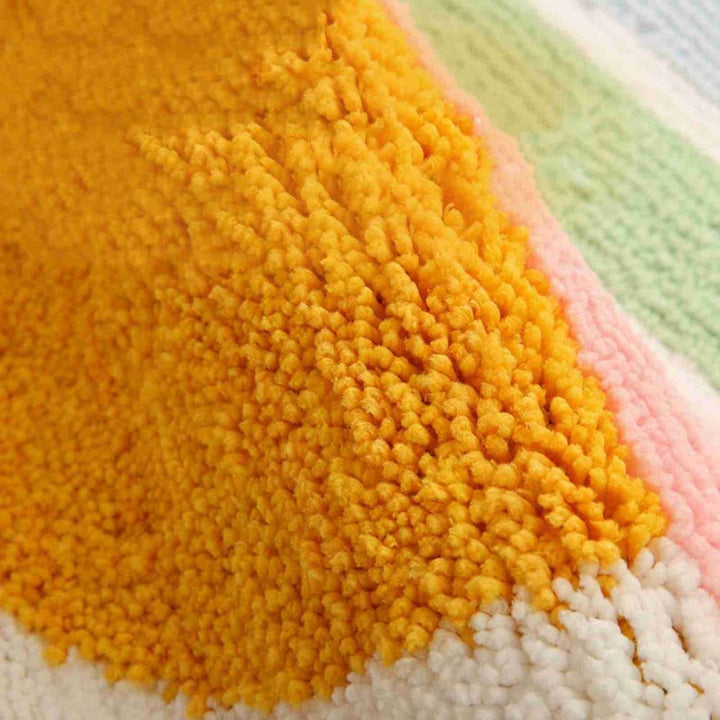 Lisslune | Rainbow Sunset Soft Bath Mat