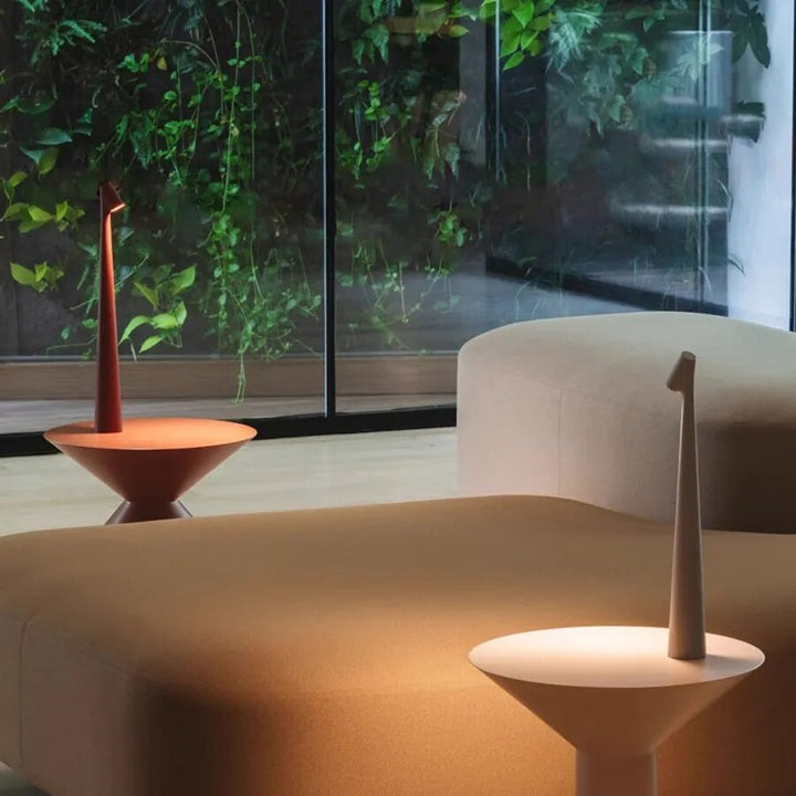 Lisslune | LumiLux Portable Touch LED Lamp – Rechargeable, Dimmable and Slim Design