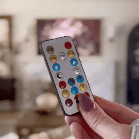 Lisslune | RoyaleGlow rechargeable LED bulb - remote control, touch controlled, multicolor
