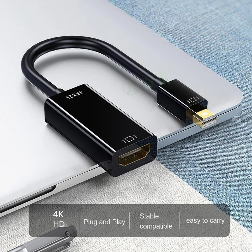 Lisslune | Hdmi to Thunderbolt Cool Running Risk Free Connector to Hdmi