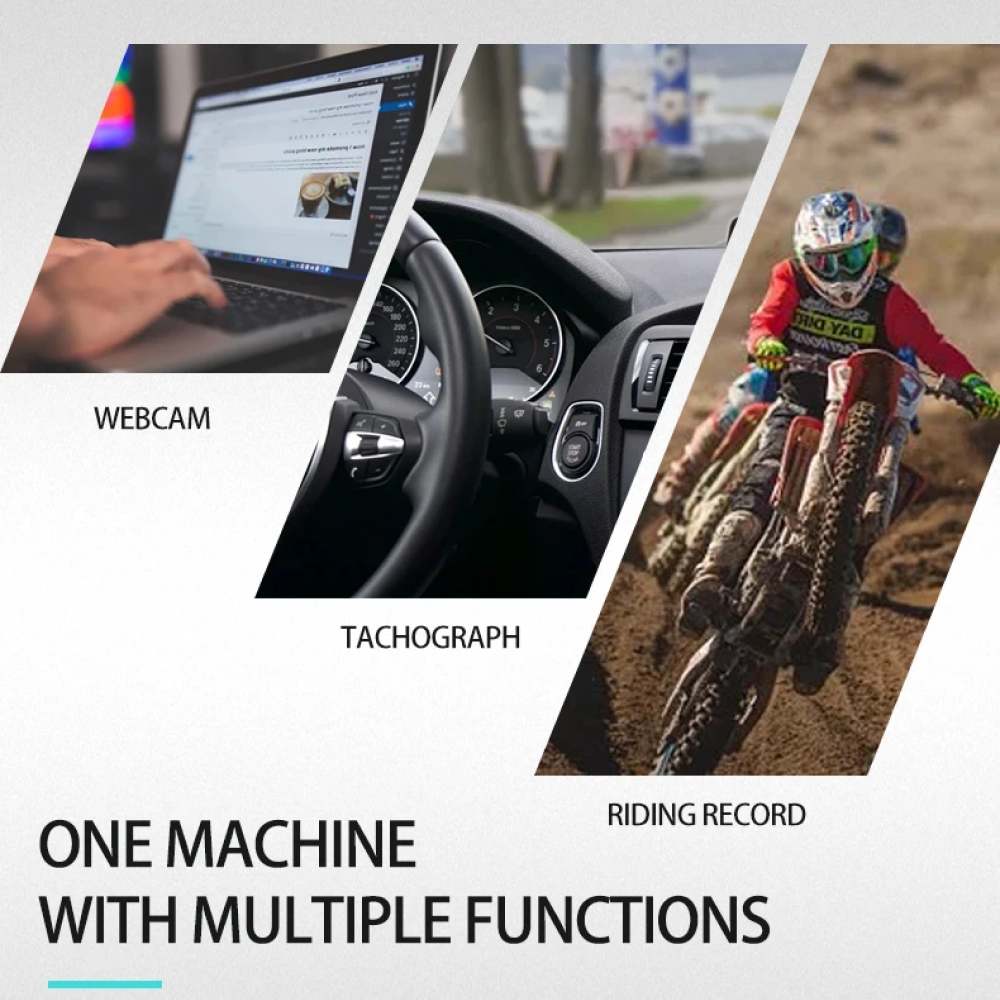 Lisslune | Biker Helmet Action Crash Action Camera In Motorcycle