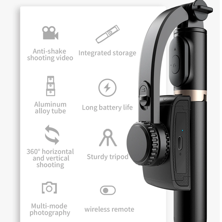 Lisslune | Stabilizer Phone Gimbal Gimbles for Video Recording Content Creator