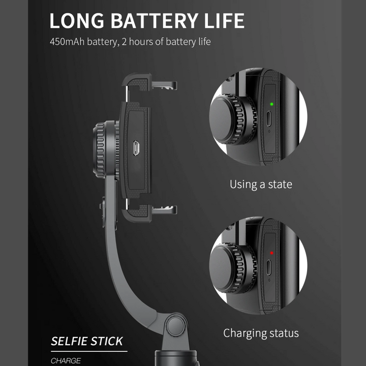 Lisslune | Stabilizer Phone Gimbal Gimbles for Video Recording Content Creator