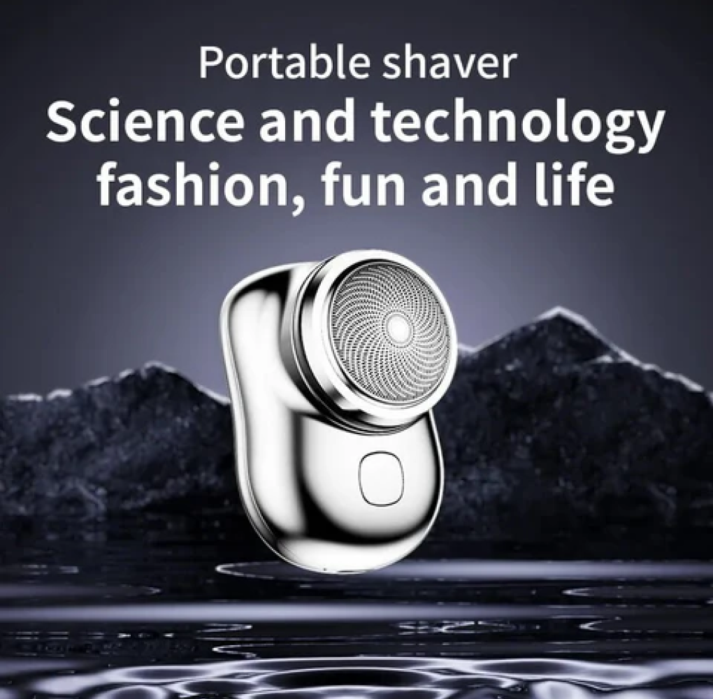Lisslune | Mini Electric Shaver Razor Pocket Size Washable Electric Razor