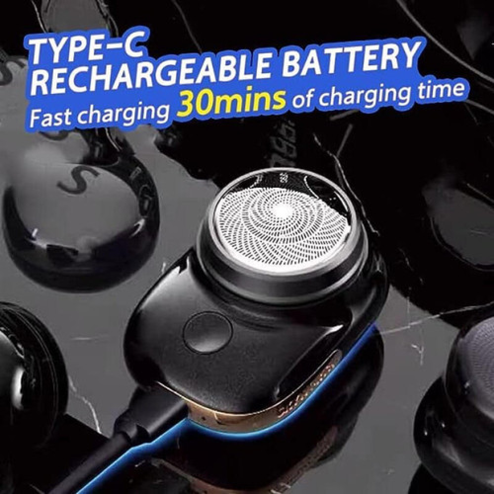 Lisslune | Mini Electric Shaver Razor Pocket Size Washable Electric Razor
