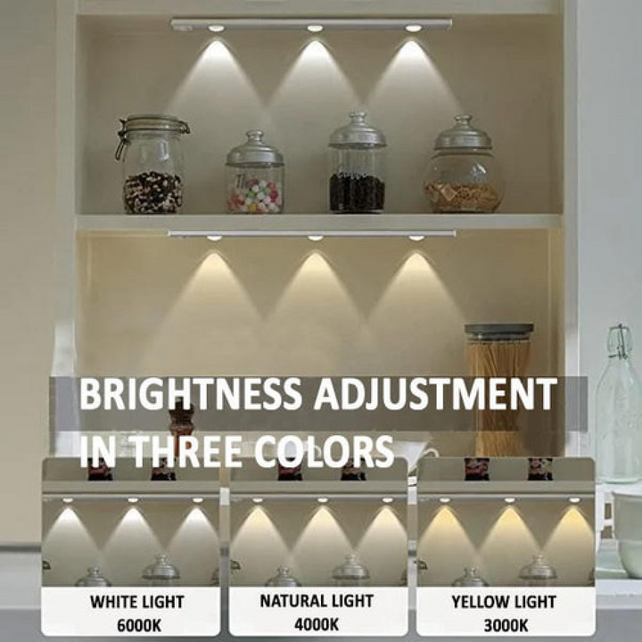Lisslune | Kitchen Cabinets Undershelf Lights Lighting Battery