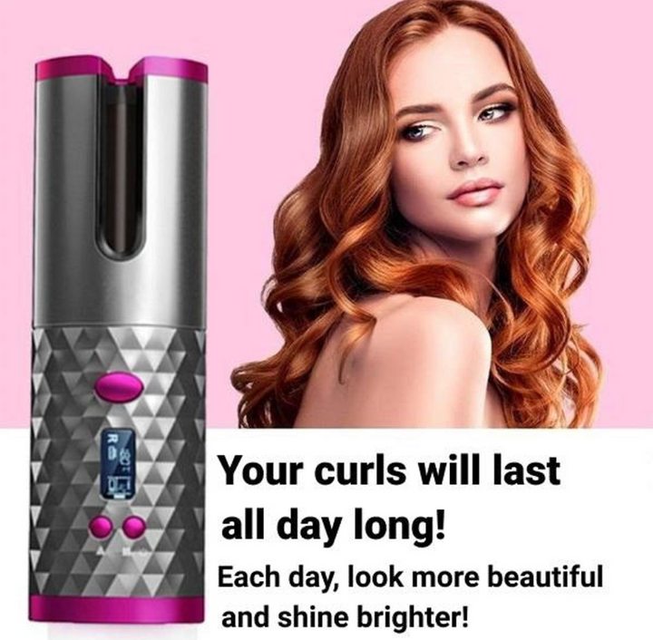 Lisslune | Automatic Self Rotating Hair Curler Curling Iron