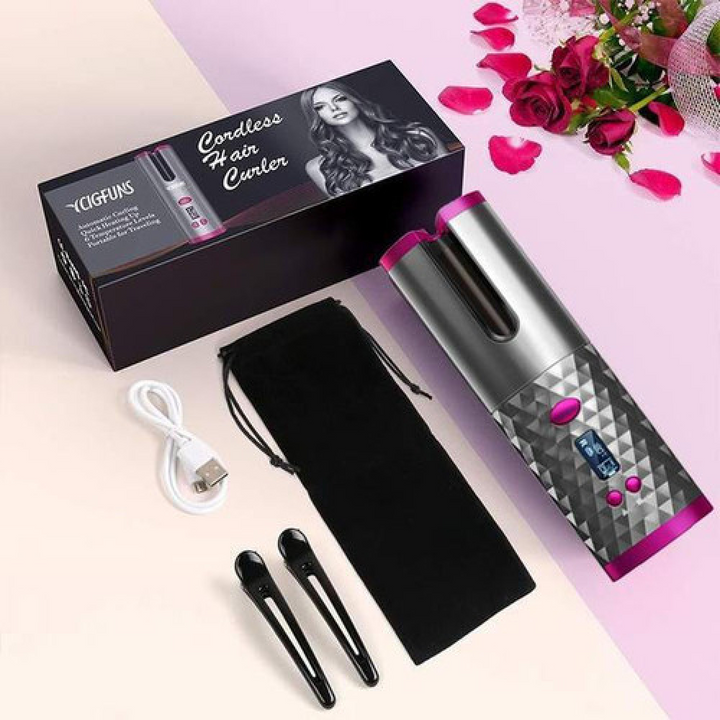 Lisslune | Automatic Self Rotating Hair Curler Curling Iron