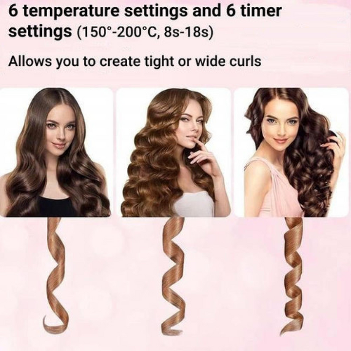 Lisslune | Automatic Self Rotating Hair Curler Curling Iron