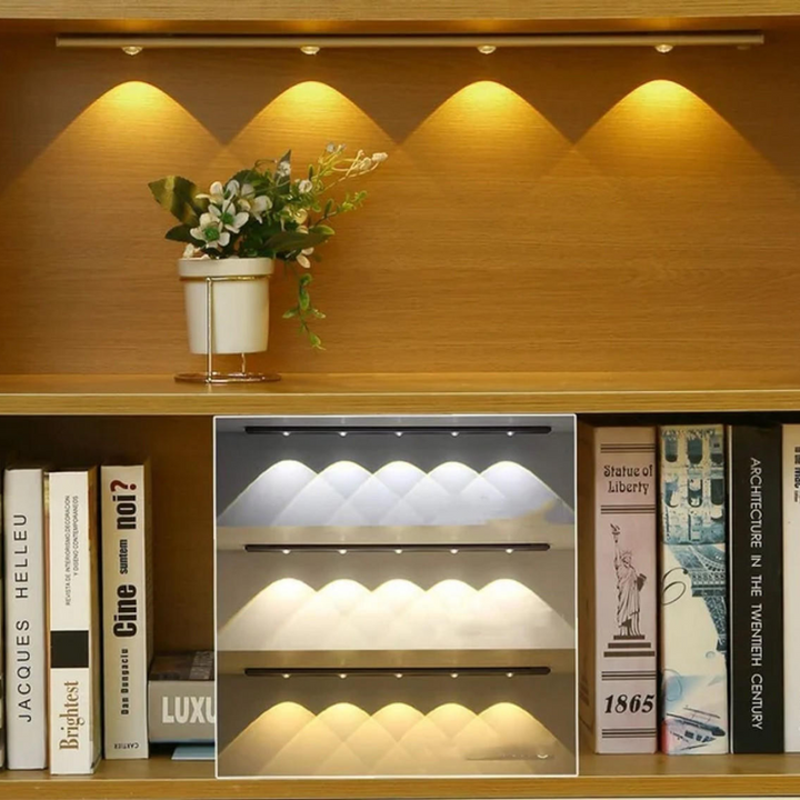 Lisslune | Kitchen Cabinets Undershelf Lights Lighting Battery