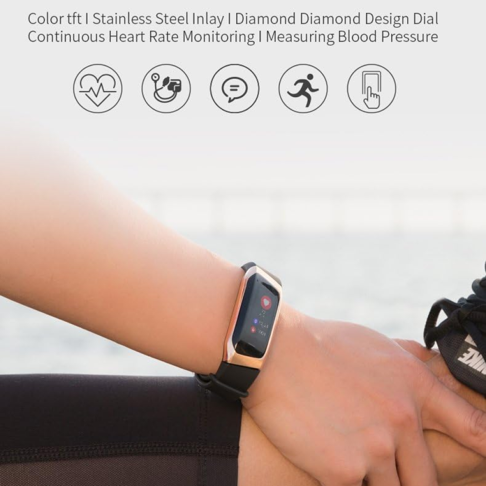 Lisslune | Blood Pressure Smart Watch and Heart Rate Monitor