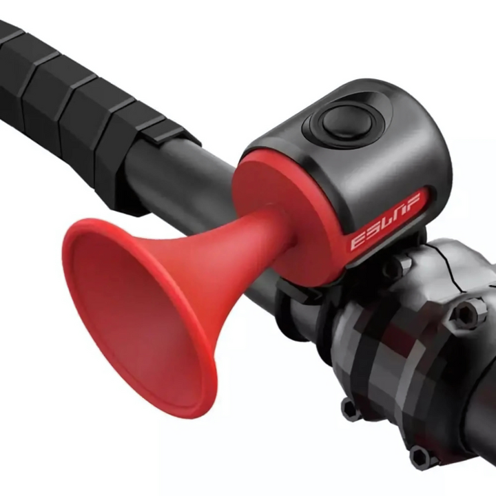 Lisslune | Powerful 120 dB Bike Horn | Waterproof, Shock-Resistant & Easy Tool-Free Installation for Safe Riding in Any Weather