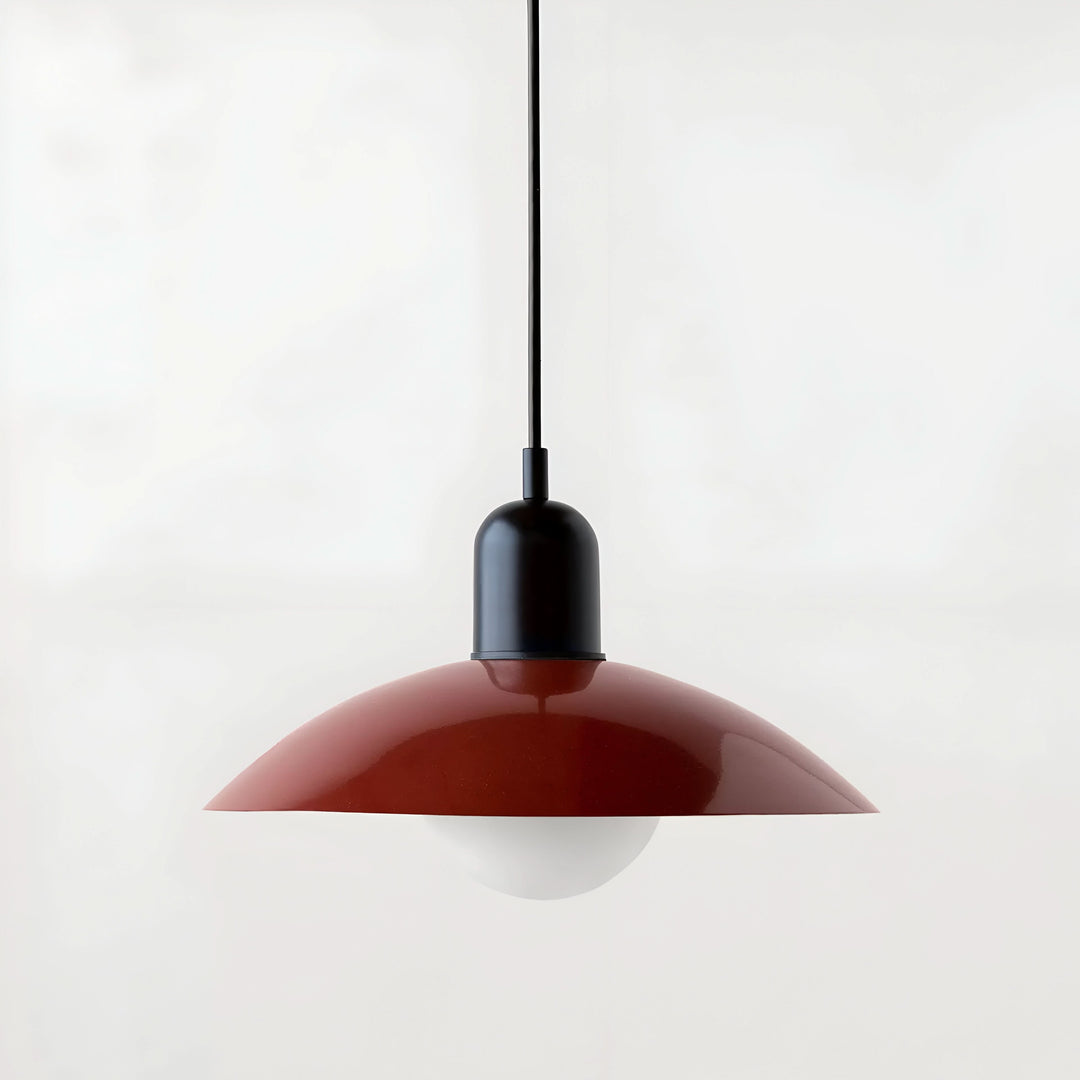 Lisslune | Modern Macaron Bauhaus Pendant Light – Iron Shade