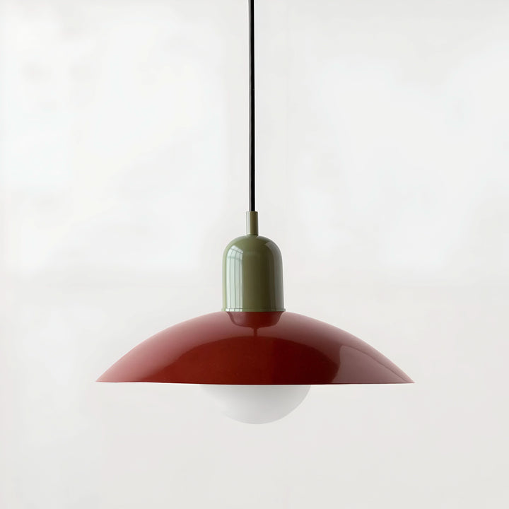 Lisslune | Modern Macaron Bauhaus Pendant Light – Iron Shade