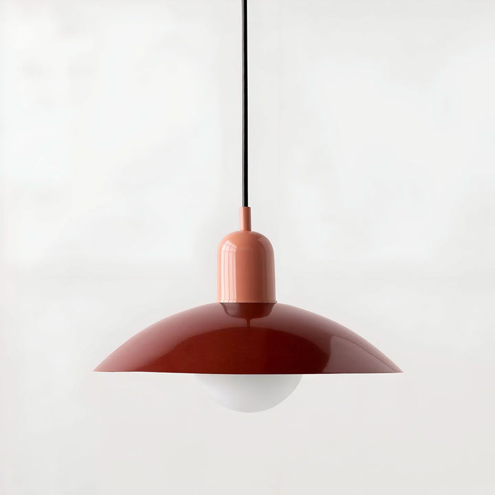 Lisslune | Modern Macaron Bauhaus Pendant Light – Iron Shade