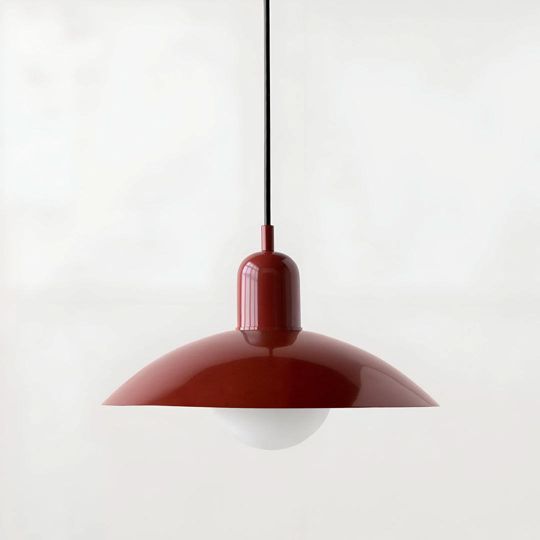 Lisslune | Modern Macaron Bauhaus Pendant Light – Iron Shade