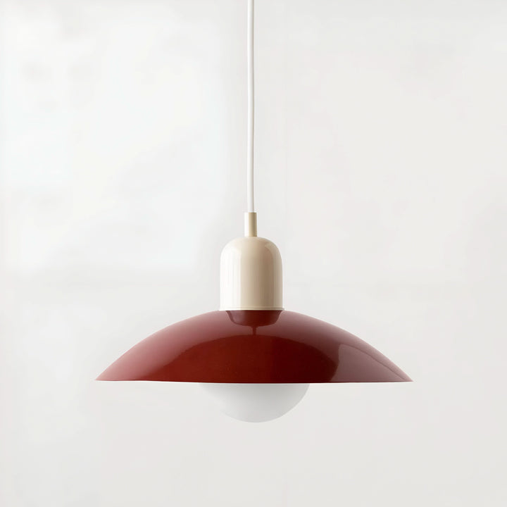 Lisslune | Modern Macaron Bauhaus Pendant Light – Iron Shade