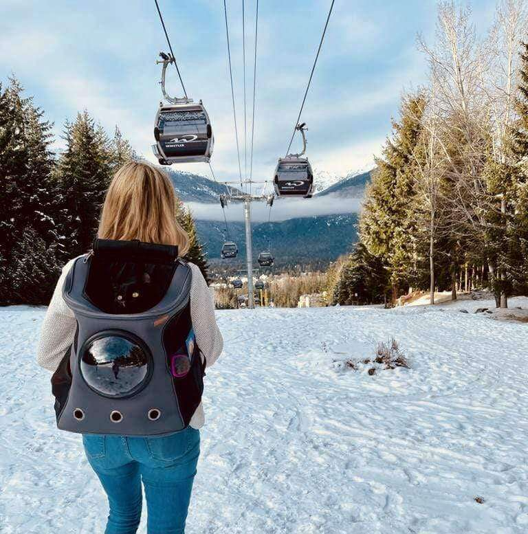 Lisslune | PurrVenture Backpack – Portable Pet Carrier for Cats and Small Pets