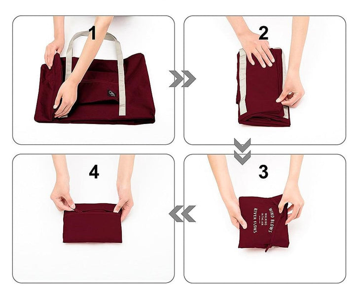 Lisslune | Foldable Travel Bag TravelMate – Lightweight & Water Repellent
