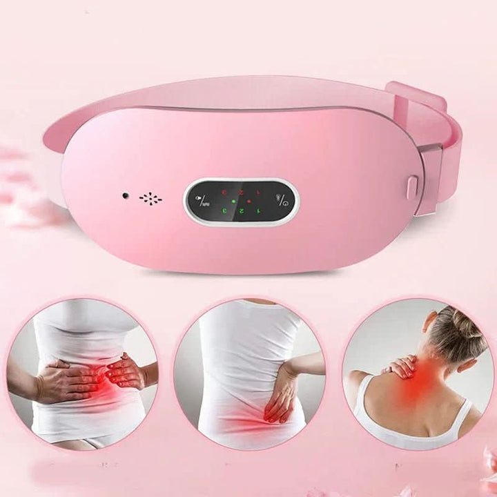 Lisslune | Portable Massage & Heating Cushion for Relief of Cramps & Pain