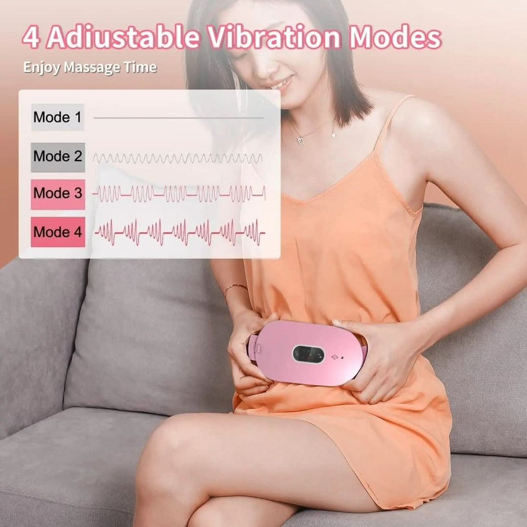 Lisslune | Portable Massage & Heating Cushion for Relief of Cramps & Pain