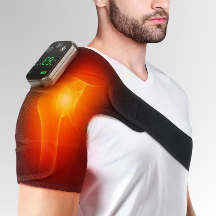 Lisslune | Adjustable Shoulder Heat Massager for Posture improvement & Tension Reduction