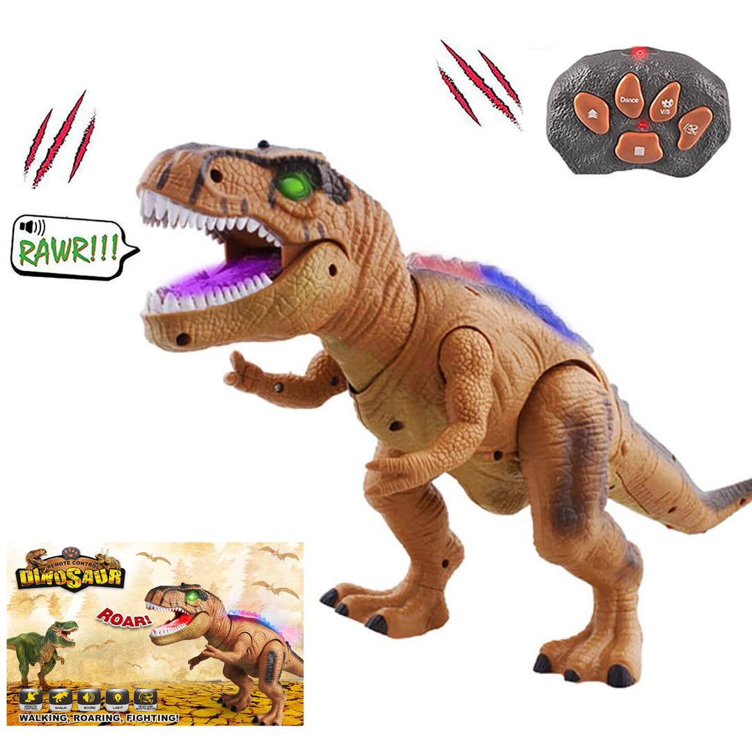 Lisslune | Control the T-Rex dinosaur with LED lighting