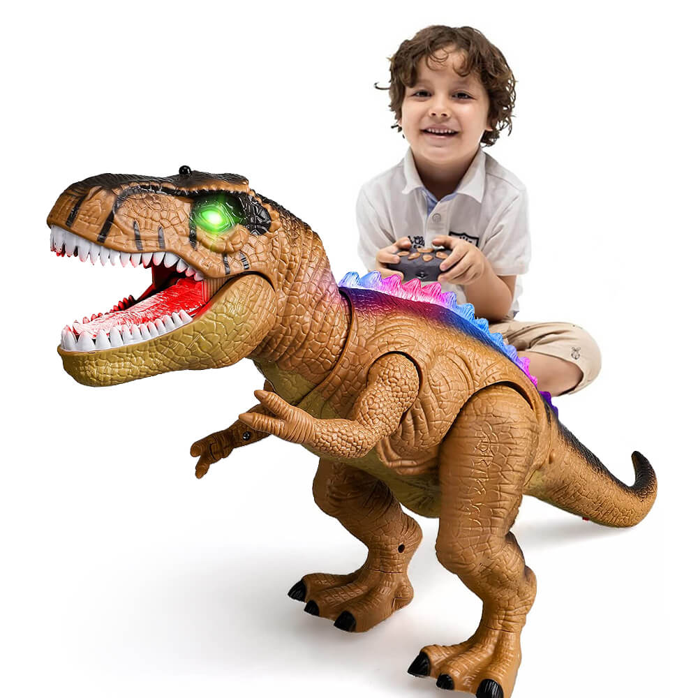 Lisslune | Control the T-Rex dinosaur with LED lighting
