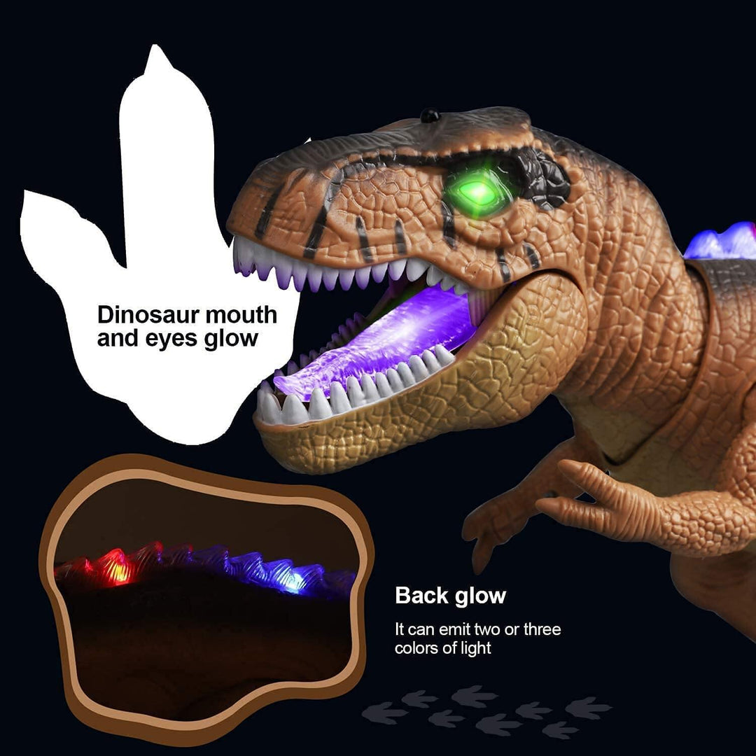 Lisslune | Control the T-Rex dinosaur with LED lighting