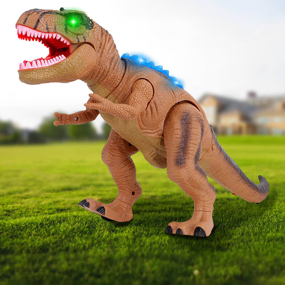 Lisslune | Control the T-Rex dinosaur with LED lighting