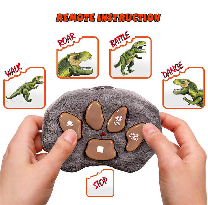 Lisslune | Control the T-Rex dinosaur with LED lighting