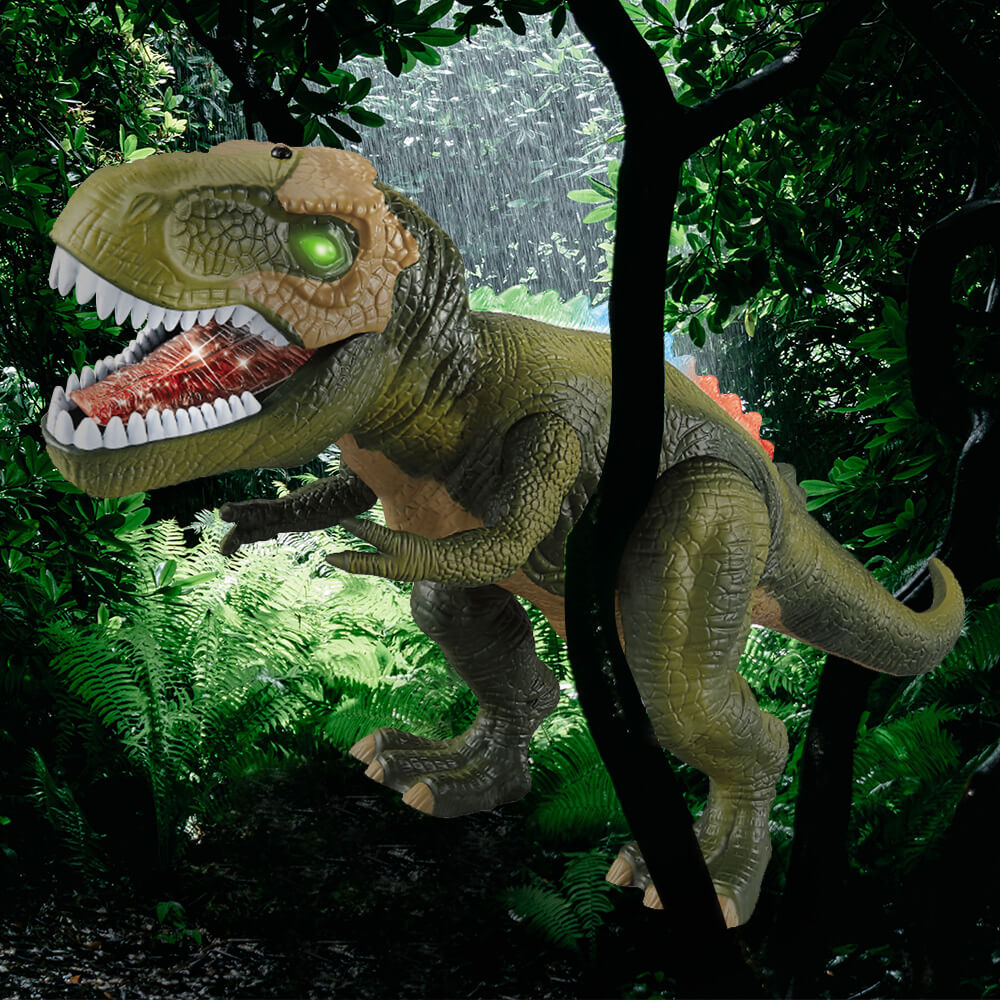 Lisslune | Control the T-Rex dinosaur with LED lighting