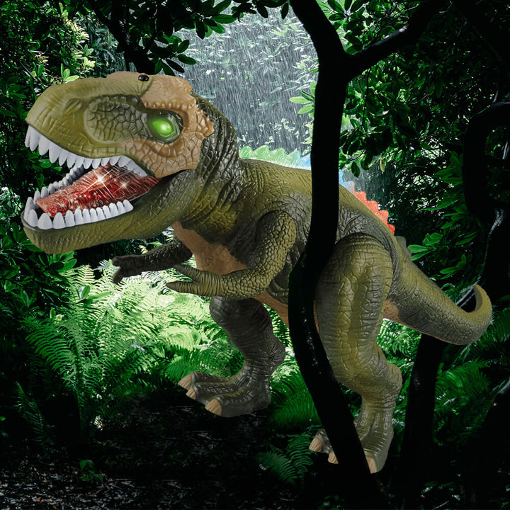Lisslune | Control the T-Rex dinosaur with LED lighting