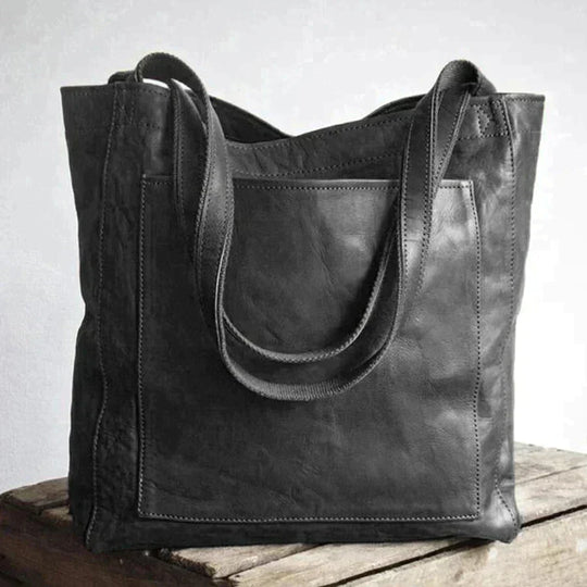 Lisslune | Eva | Luxury Leather Handbag for Women – Elegant Everyday Shoulder Bag with Inner Compartments