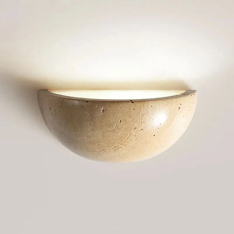 Lisslune | LED Stone Wall Light – Natural Look for Living Room & Bedroom