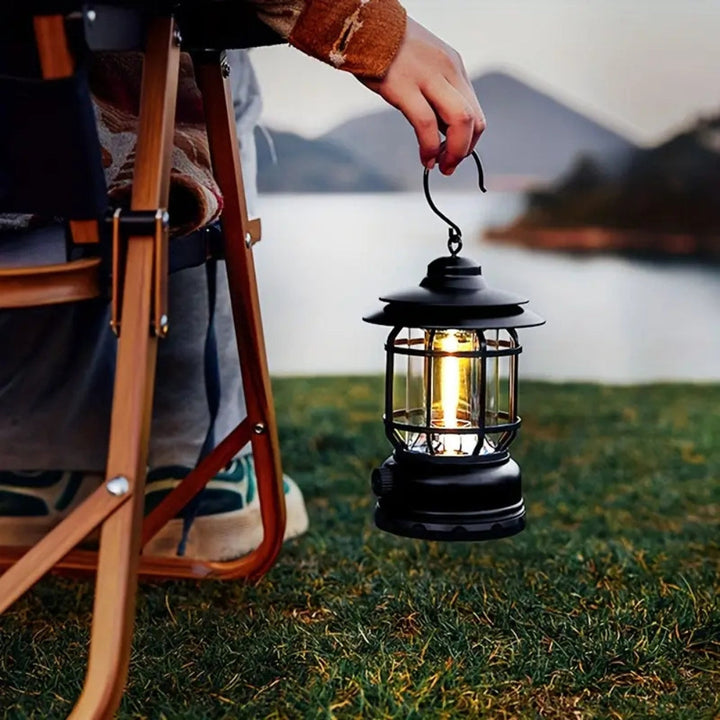 Lisslune | Retro Glow Camping Lantern Lamp