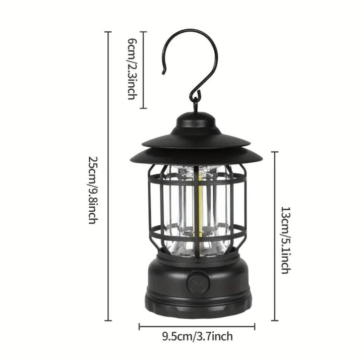 Lisslune | Retro Glow Camping Lantern Lamp