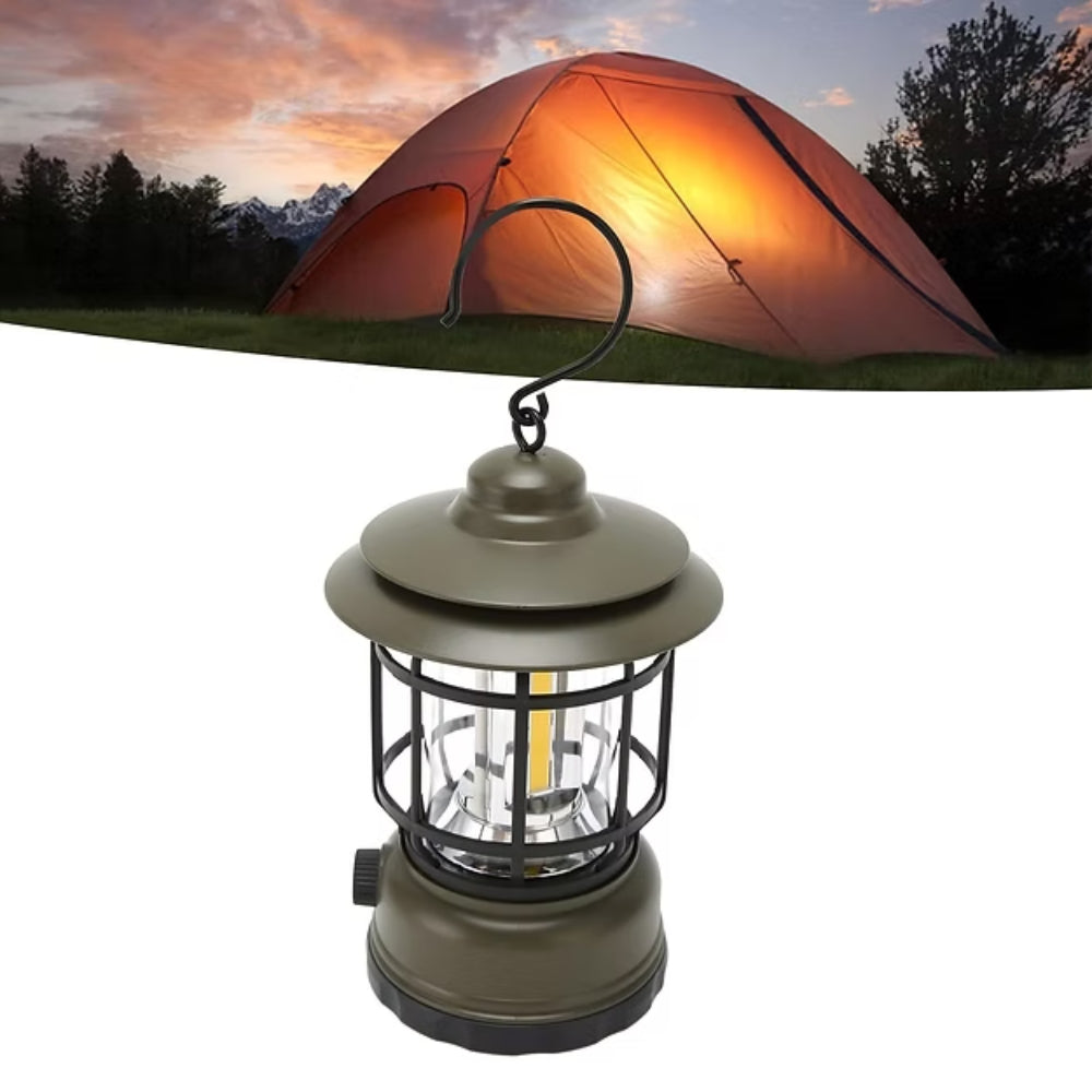 Lisslune | Retro Glow Camping Lantern Lamp