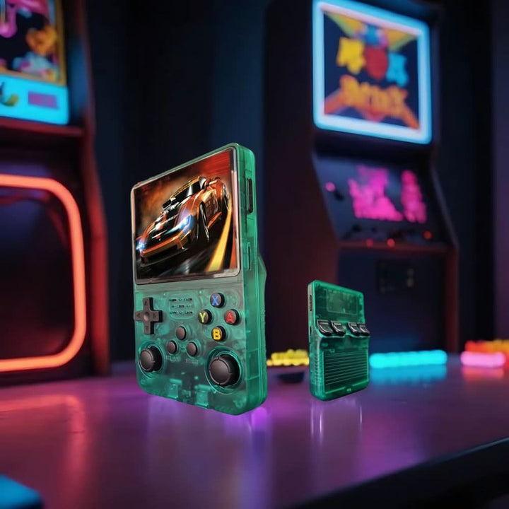 Lisslune | Handheld game console with 10,000 games & 64 GB storage