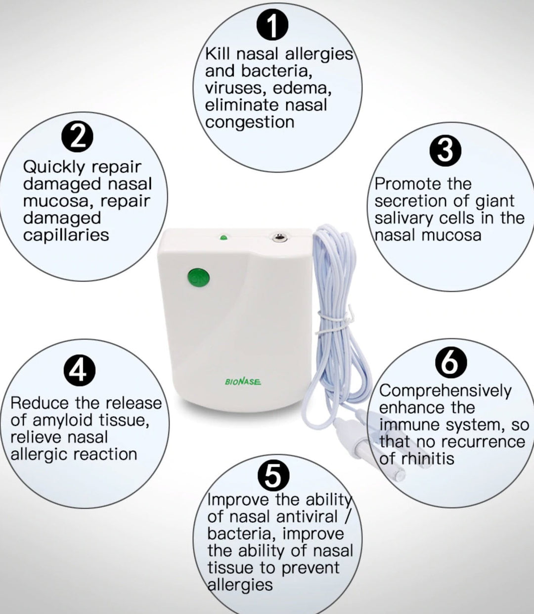 Lisslune | Infrared Rhinitis Therapy Device