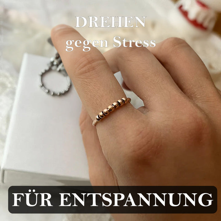 Lisslune | Calm – Anxiety Ring with Pearls - Anti Stress & Anti Anxiety