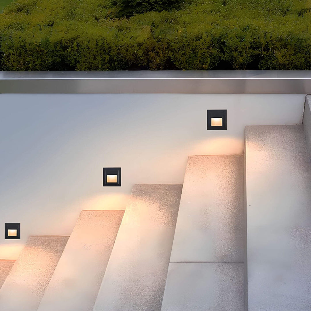 Lisslune | LumiStep – Rectangular recessed wall and staircase lighting